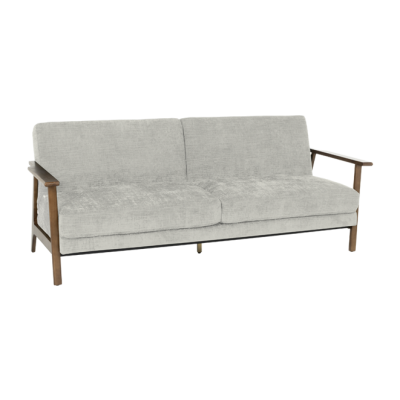 Разтегателен диван - тройка UVIRA - крем