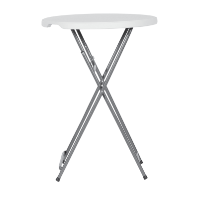 Сгъваемa кетъринг бар маса Carmen 9938 - бяла