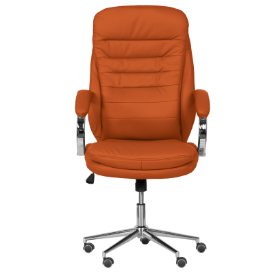 Президентски офис стол Carmen 6113-1 - оранжев