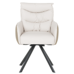 Трапезен стол LURGAN - крем 64