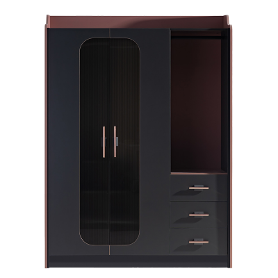 Трикрилен детски гардероб VALENCIA