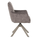 Трапезен стол VALGA - тъмнобежов