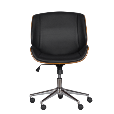 Президентски офис стол Carmen 6405 - орех-черен