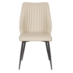 Трапезен стол LAREDO Y еко кожа - крем 79