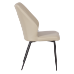 Трапезен стол LAREDO Y еко кожа - крем 79