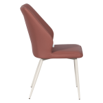 Трапезен стол LAREDO 1 Y силиконова кожа - керемида 21