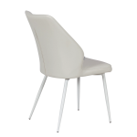 Трапезен стол LAREDO 3 Y силиконова кожа - шампанско 02