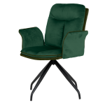 Трапезен стол MARLOW - тъмнозелен BF 2