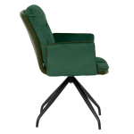 Трапезен стол MARLOW - тъмнозелен BF 2