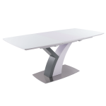 Разтегателна трапезна маса OMIS - бяла