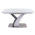 Разтегателна трапезна маса OMIS - бяла