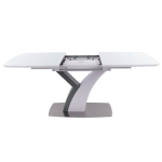 Разтегателна трапезна маса OMIS - бяла