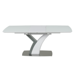 Разтегателна трапезна маса OMIS - бяла