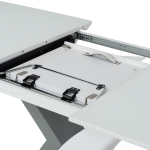 Разтегателна трапезна маса OMIS - бяла