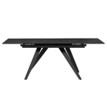 Разтегателна трапезна маса KONIN - черна