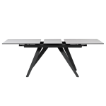 Разтегателна трапезна маса KONIN - бяла