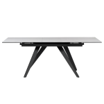 Разтегателна трапезна маса KONIN - бяла