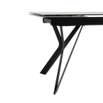 Разтегателна трапезна маса MARKI - бяла