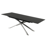 Разтегателна трапезна маса KIKOL - кафява