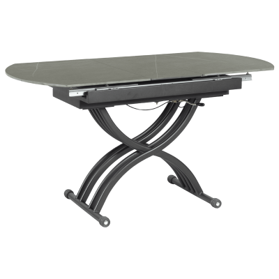 Разтегателна маса с повдигащ механизъм LESKO - сива