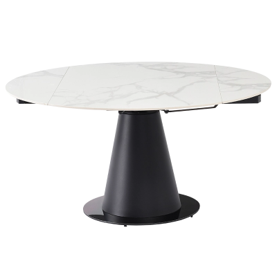 Разтегателна трапезна маса ROZAN - бяла