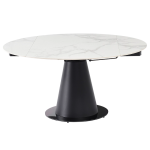 Разтегателна трапезна маса ROZAN - бяла