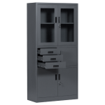 Метален шкаф Carmen CR-1240 E SAND - графит