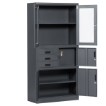 Метален шкаф Carmen CR-1240 E SAND - графит