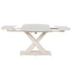 Разтегателна трапезна маса MATEO - крем