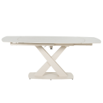Разтегателна трапезна маса MATEO - крем