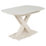 Разтегателна трапезна маса MATEO - крем