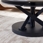 Холна маса BARINAS - черна