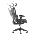 Ергономичен стол BREST - черен