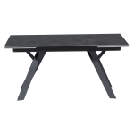 Разтегателна трапезна маса OPOLE - тъмносива