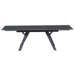 Разтегателна трапезна маса OPOLE - тъмносива