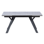 Разтегателна трапезна маса OPOLE - тъмносива
