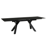 Разтегателна трапезна маса OPOLE - тъмносива
