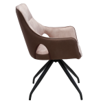 Трапезен стол DUDLEY - бежов MJ 1