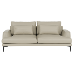 Кожен диван - тройка GRASTEN LUX - бежов