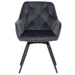 Трапезен стол LATINA PREMIUM - тъмносив