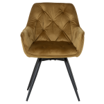 Трапезен стол LATINA PREMIUM - жълт