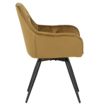 Трапезен стол LATINA PREMIUM - жълт