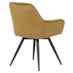 Трапезен стол LATINA PREMIUM - жълт