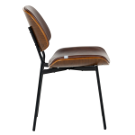 Посетителски стол Carmen 1180 - орех-искрящо кафяв