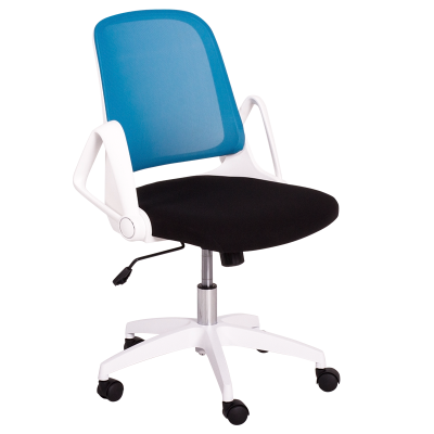 Работен стол Carmen 7033 - синьо - черен