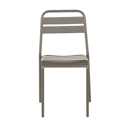 Метален градински стол ABA - капучино