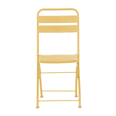 Сгъваем кетъринг стол YOM - жълт