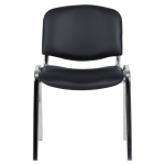 Посетителски стол Carmen 1135-1 LUX - черен N