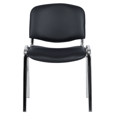 Посетителски стол Carmen 1135-1 LUX - черен N