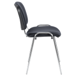 Посетителски стол Carmen 1135-1 LUX - черен N